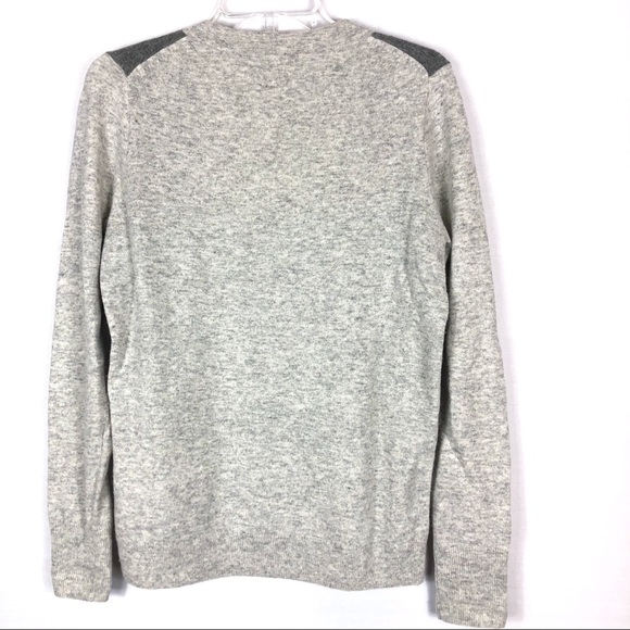 J. Crew colorblock lace panel sweater - Picture 3 of 5